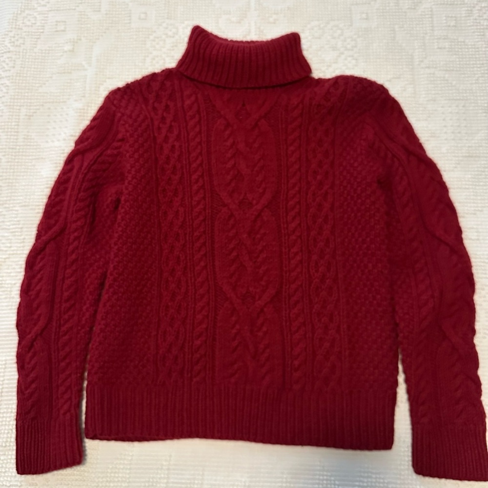 Ralph Lauren Cable Knit Turtleneck Sweater